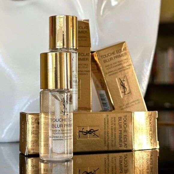 2x NIB YSL Touche Éclat Blur Primer Yves Saint Laurent Deluxe Mini Travel Size - Picture 9 of 10